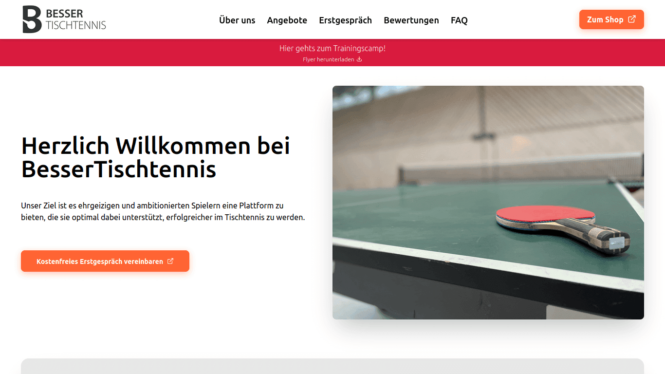 Besser Tischtennis screenshot